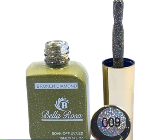 ESMALTE EM GEL 15ML BROKEN DIAMOND Nº09 BELLA ROSA