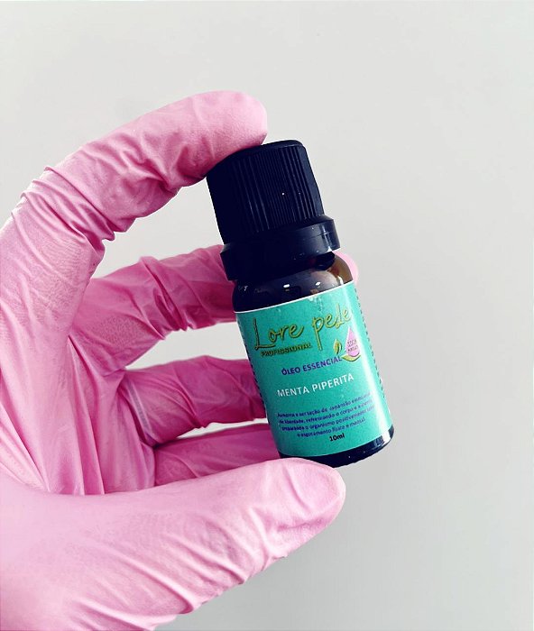 OLEO ESSENCIAL MENTA PIPERITA 10ML LORE PELE