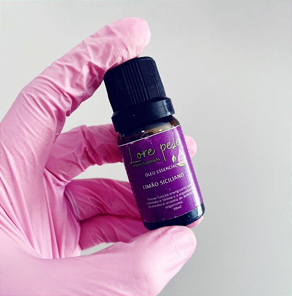 OLEO ESSENCIAL LIMAO SICILIANO 10ML LORE PELE