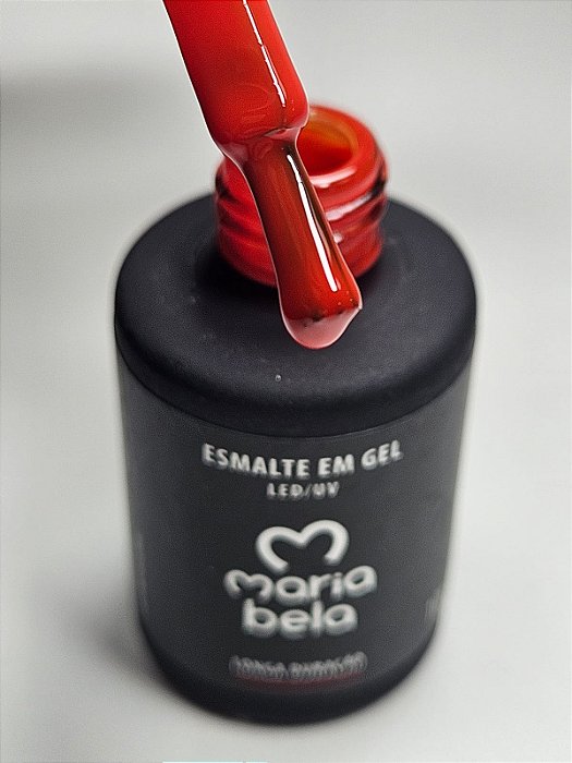 ESMALTE EM GEL RED PASSION 10G LIVRE TPO MARIA BELA