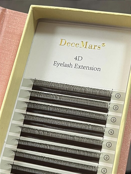 CILIOS DECEMARS 4D 0,07D 9MM MARRON