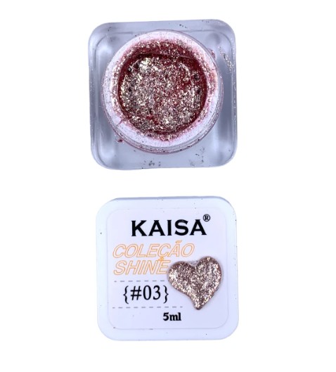 PAINT GEL SHINE KAISA ROSÊ 03 5ML