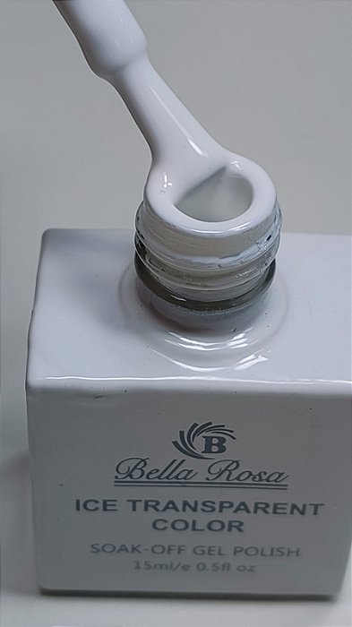 ESMALTE EM GEL BRANCO RENDA BELLA ROSA 15ML