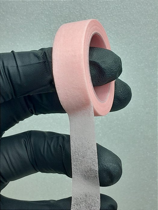 FITA MICROPORE DE TECIDO LISA ROSA |REFIL