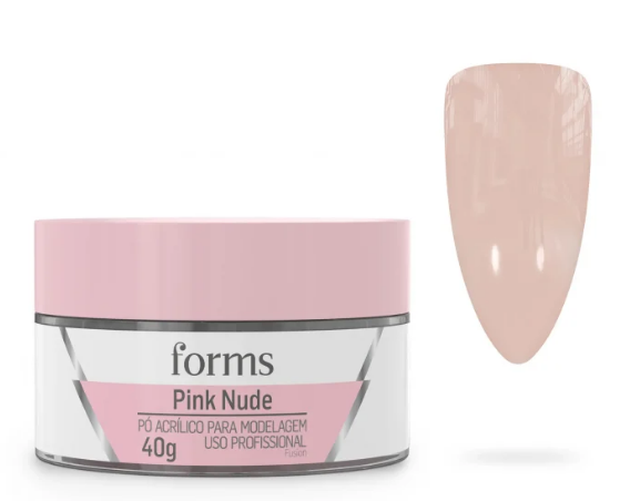 PÓ ACRÍLICO PINK NUDE 40G FORMS