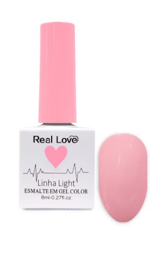 ESMALTE EM GEL COLEÇÃO CORAÇÃO Nº14 8ML REAL LOVE