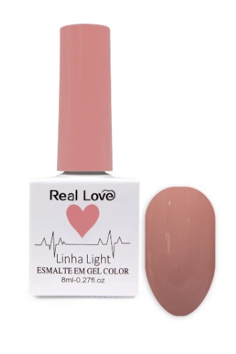 ESMALTE EM GEL COLEÇÃO CORAÇÃO Nº115 8ML REAL LOVE