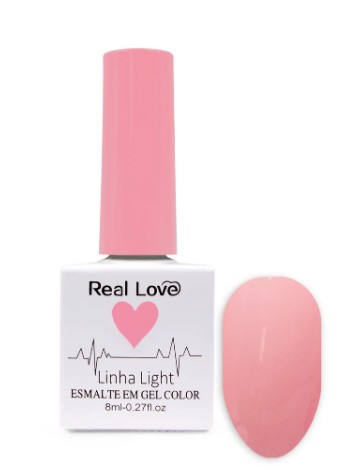 ESMALTE EM GEL COLEÇÃO CORAÇÃO Nº80 8ML REAL LOVE