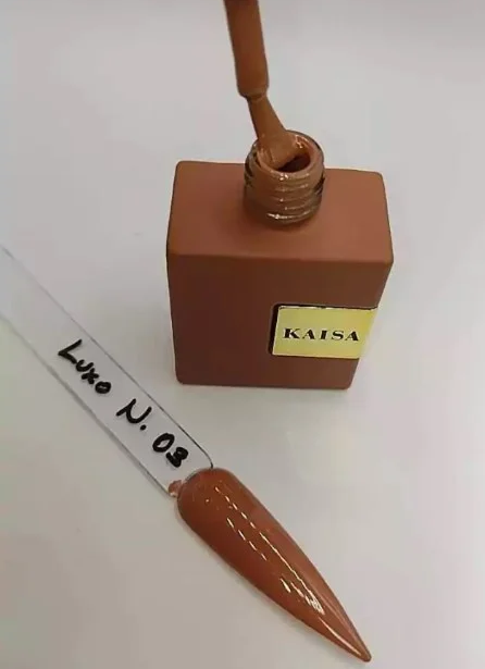 ESMALTE EM GEL TONS NUDE Nº03 15ML KAISA