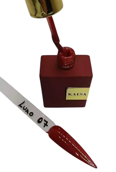 ESMALTE EM GEL TONS VERMELHO Nº07 15ML KAISA
