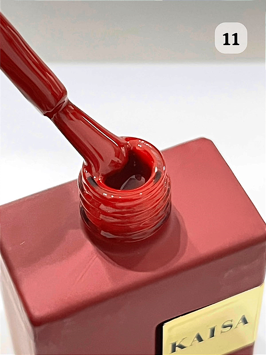 ESMALTE EM GEL TONS VERMELHO Nº11 15ML KAISA