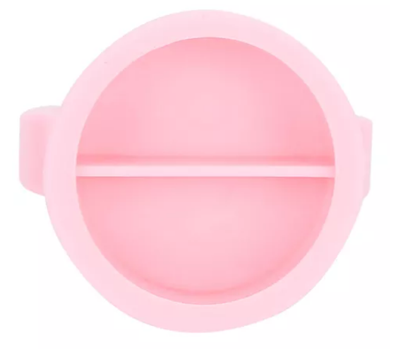 ANEL BATOQUE COM DIVISÓRIA ROSA 50UNI GRANDE