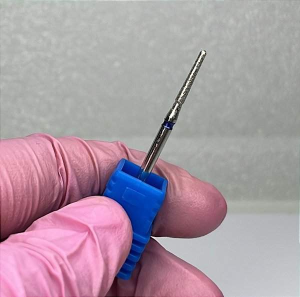 BROCA DIAMANTADA AZUL CUTICULA BELLA ROSA