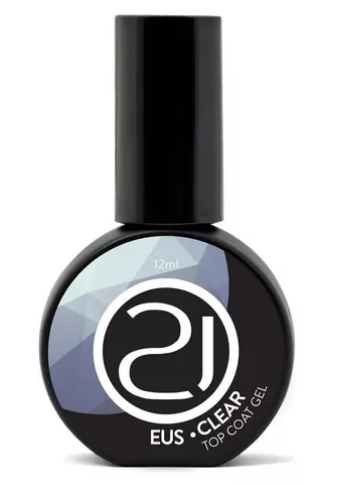 NAILS 21 EUS TOP COAT GEL CLEAR 12ML