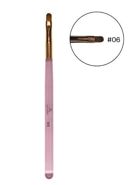PINCEL LINGUA DE GATO N°6 PROFISSIONAL ANYLOVY