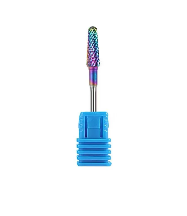 BROCA TUNGSTENIO CÔNICA FINA TOPO REDONDO AZUL
