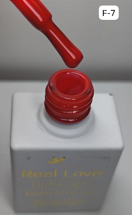 ESMALTE EM GEL COLEÇÃO "F7" 10ML REAL LOVE