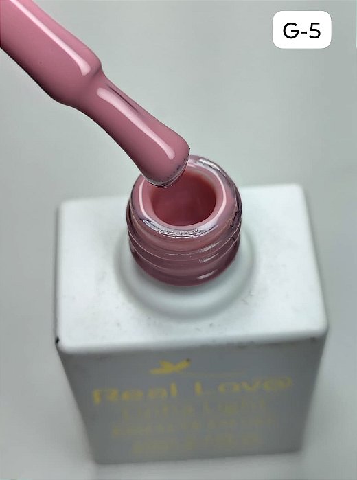 ESMALTE EM GEL COLEÇÃO "G5" 10ML REAL LOVE