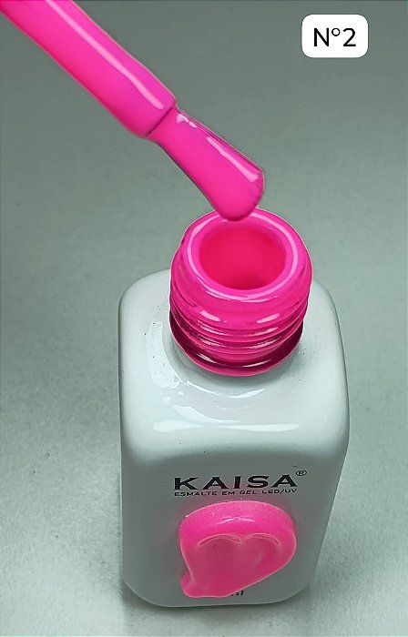 ESMALTE EM GEL COLEÇÃO ROMANCE Nº02 KAISA 12ML
