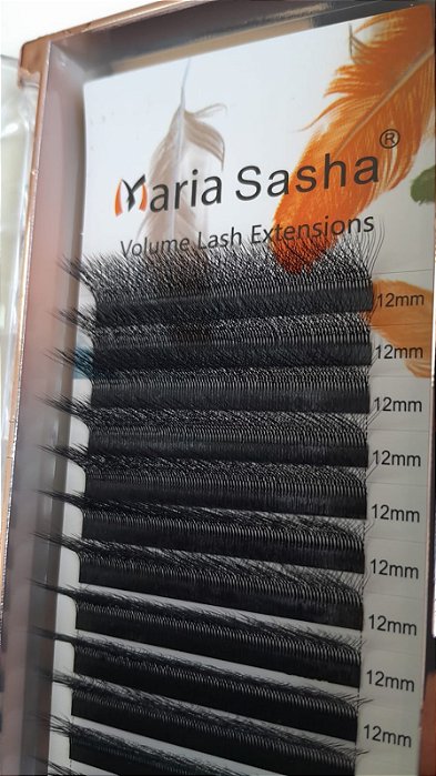 CILIOS PRETO 5D 0,07M 12MM MARIA SASHA