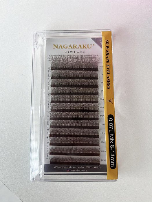 CILIOS Y MARROM NAGARAKU 0,07D MIX 8 AO 14MM
