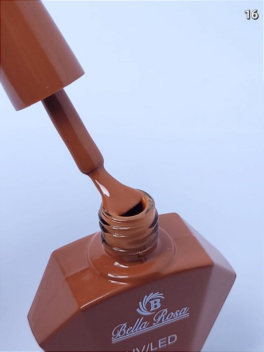 ESMALTE EM GEL COLEÇÃO DIAMANTE Nº16 BELLA ROSA 20ML