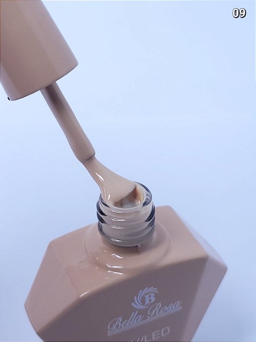 ESMALTE EM GEL COLEÇÃO DIAMANTE Nº09 BELLA ROSA 20ML