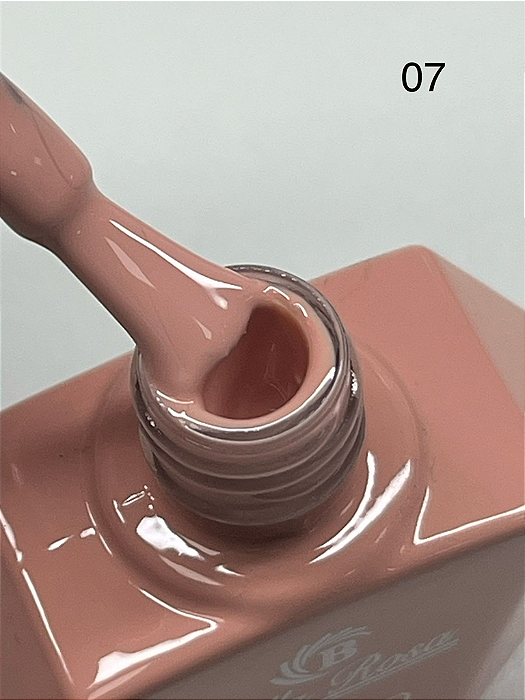ESMALTE EM GEL COLEÇÃO DIAMANTE Nº07 BELLA ROSA 20ML