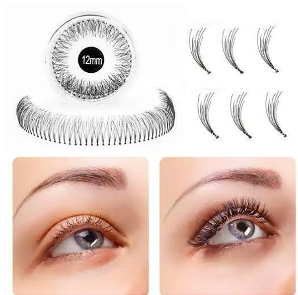 CÍLIOS POSTIÇOS FIO A FIO 12MM DAFU