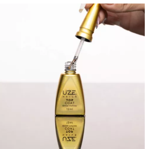 TOP COAT GLITTER FOFINEO UZE NAILS 12ML