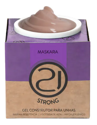 NAILS 21 GEL STRONG MASKARA 34G LIVRE DE HEMA E TPO