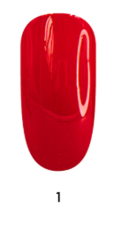 ESMALTE EM GEL TONS VERMELHO Nº01 REAL LOVE 10ML