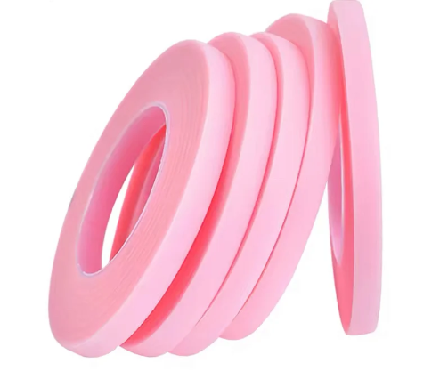 FITA TRANSPORE SILICONADO C/5 UNID ROSA DAFU REFIL