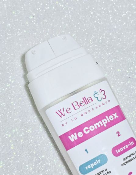 KIT WE COMPLEX PASSO 1 REPAIR E PASSO 2 LEAVE-IN WE BELLA 30G