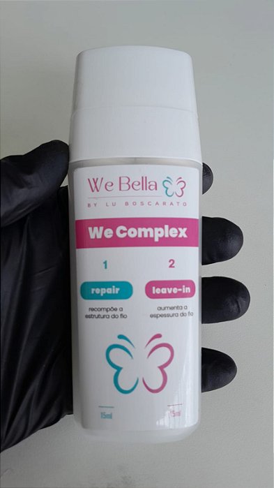 KIT WE COMPLEX PASSO 1 REPAIR E PASSO 2 LEAVE-IN WE BELLA 30G