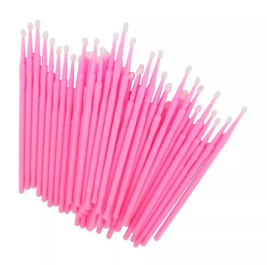 MICROBRUSH COM 100UNID MEY ROSA PINK