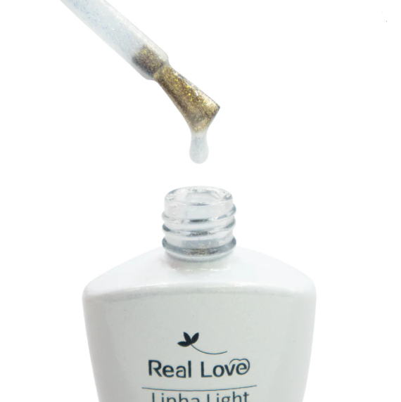 ESMALTE EM GEL TOM GLITTER Nº04 REAL LOVE 10ML
