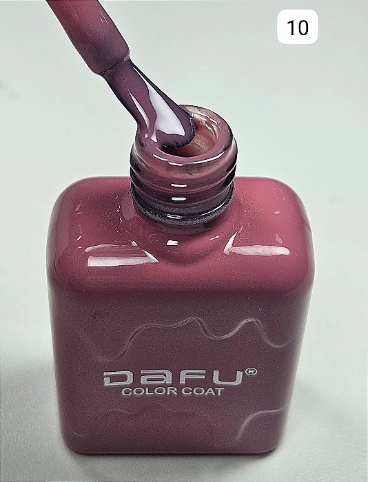 ESMALTE EM GEL TONS DE NUDE DAFU 10ML Nº010