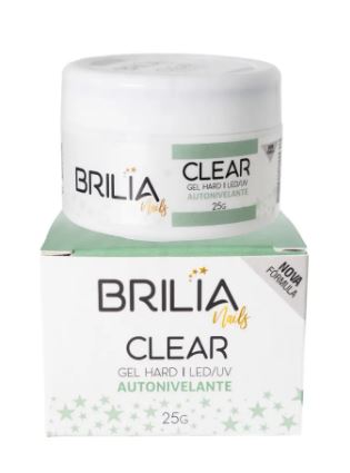 GEL CLEAR AUTONIVELANTE HARD 25G BRILIA NAILS