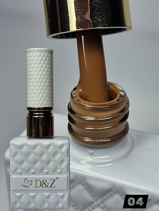 ESMALTE EM GEL D&Z COLEÇÃO CACAU LUXO Nº04