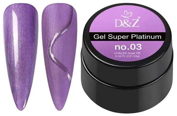 GEL SUPER PLATINUM 10G D&Z - 03