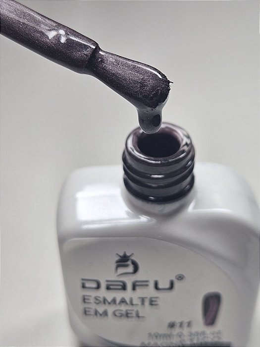 ESMALTE EM GEL DAFU MAGNETICO TONS MARRON N°011 DAFU 10ML