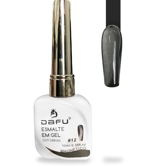 ESMALTE EM GEL DAFU MAGNETICO TONS MARRON N°012 DAFU 10ML