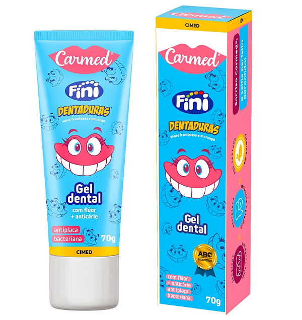 CARMED GEL DENTAL C/FLUOR BG70G SBR DENTADURA