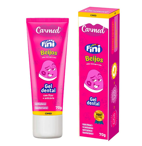 GEL DENTAL C/FLUOR BG70G SBR BEIJO CARMED