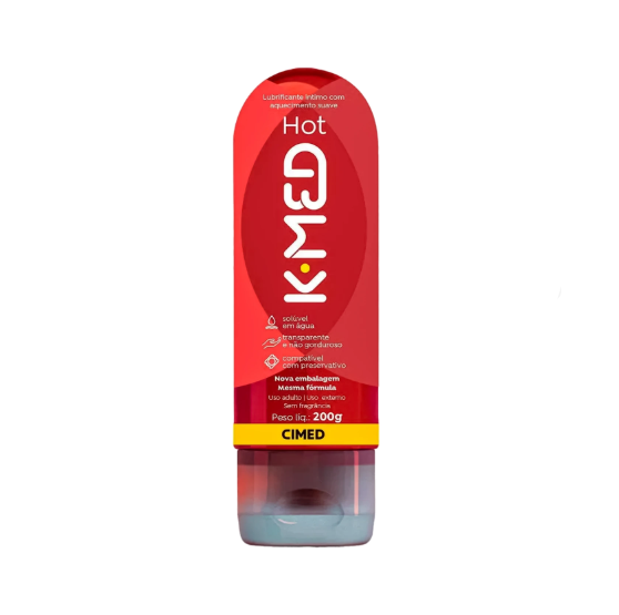 LUBRIFICANTE INTIMO K-MED HOT 200 G CIMED