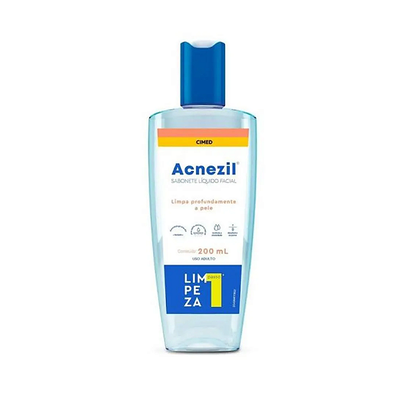 SABONETE LIQUIDO FACIAL ACNEZIL 200ML CIMED