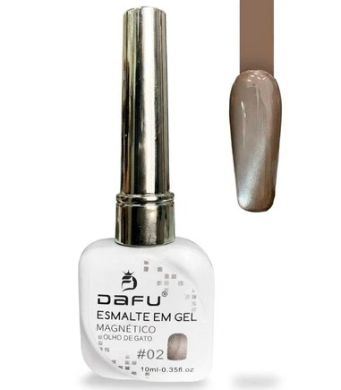 ESMALTE GEL OLHO DE GATO MAGNETICO DAFU Nº02
