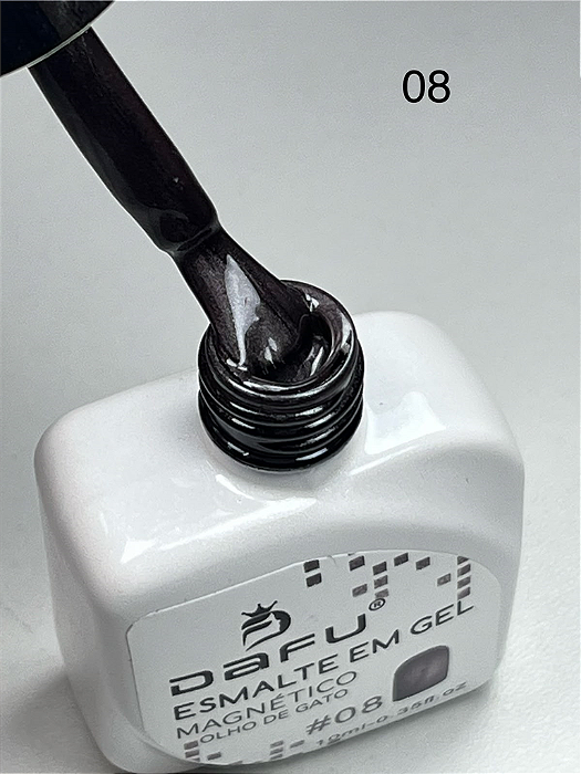 ESMALTE GEL OLHO DE GATO MAGNETICO DAFU Nº08