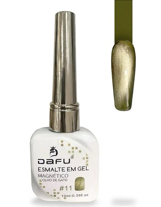 ESMALTE GEL OLHO DE GATO MAGNETICO DAFU Nº011